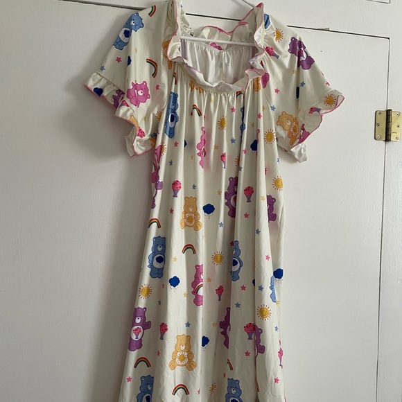 SHEIN X Care Bears Plus Size Oversized Ruffled Hem Nightgown — Size 14 (1XL) - Picture 1 of 8